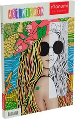 Krāsojamā glezna MonumiFrames Teens Roxanne, 28x39 cm. cena un informācija | Modelēšanas un zīmēšanas piederumi | 220.lv