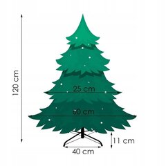 Mākslīgā Ziemassvētku eglīte Springos CT0069, 120 cm цена и информация | Искусственные елки | 220.lv