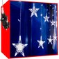 Ūdensizturīga āra vītne Lāstekas un zvaigznes, 108 LED, 5,5 m цена и информация | Ziemassvētku lampiņas, LED virtenes | 220.lv