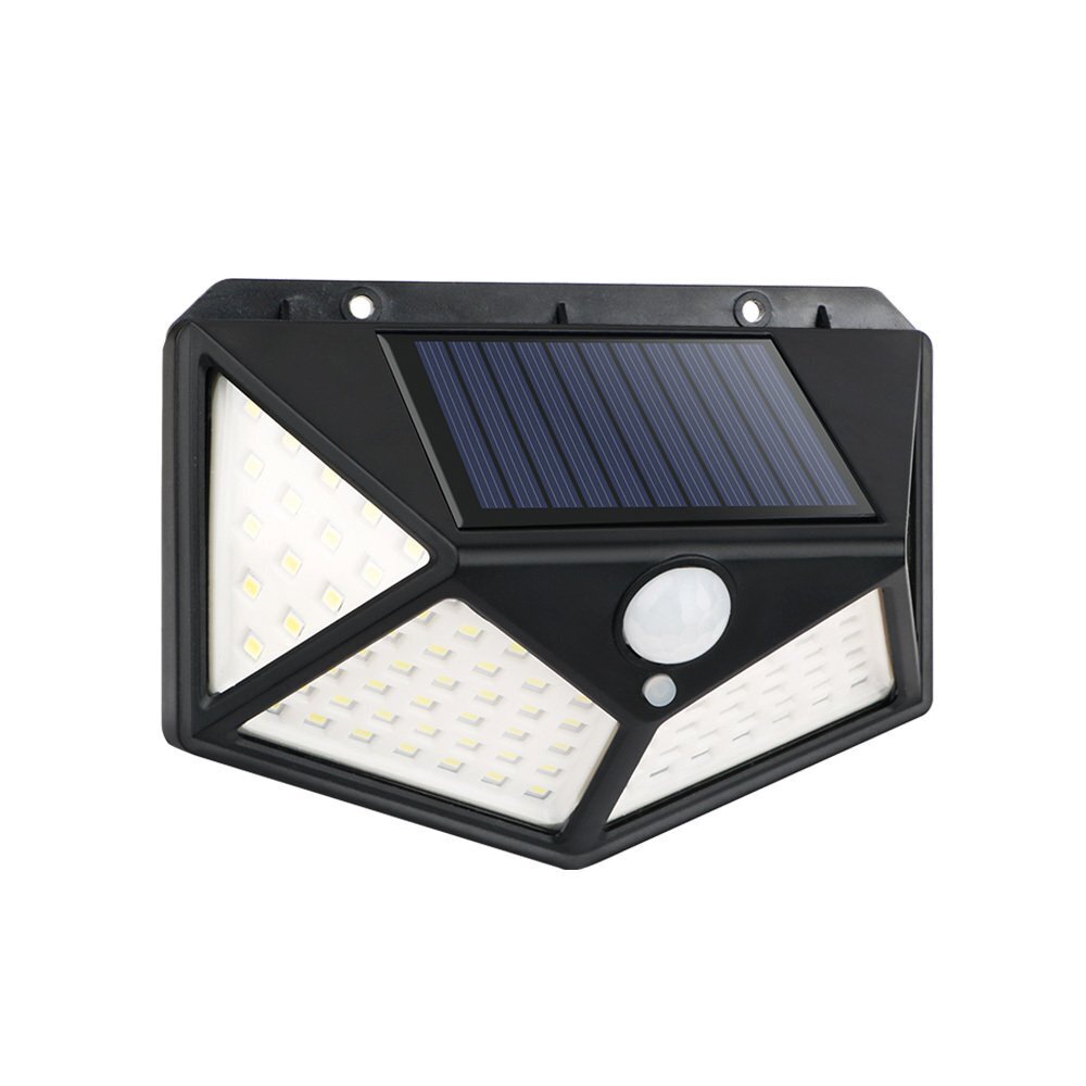 SUNARI Solar Lamp LED FLS-65 100*SMD PIR 6W 480lm 6000K 1200mAh Li-Ion Forever Light cena un informācija | Āra apgaismojums | 220.lv