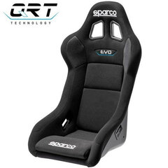 Гоночное сиденье Sparco EVO XL QRT Чёрный цена и информация | Автомобильные чехлы, аксессуары | 220.lv