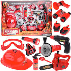 Большой пожарный набор, 13 элементов цена и информация | Игрушки для мальчиков | 220.lv