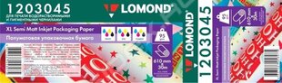 Lomond XL Photo Paper Super Glossy 240 g/m2 610mm*30m цена и информация | Прочие аксессуары для фотокамер | 220.lv