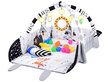 Liels bērnu rotaļu paklājs 4in1 + 20 krāsainas bumbiņas cena un informācija | Rotaļlietas zīdaiņiem | 220.lv