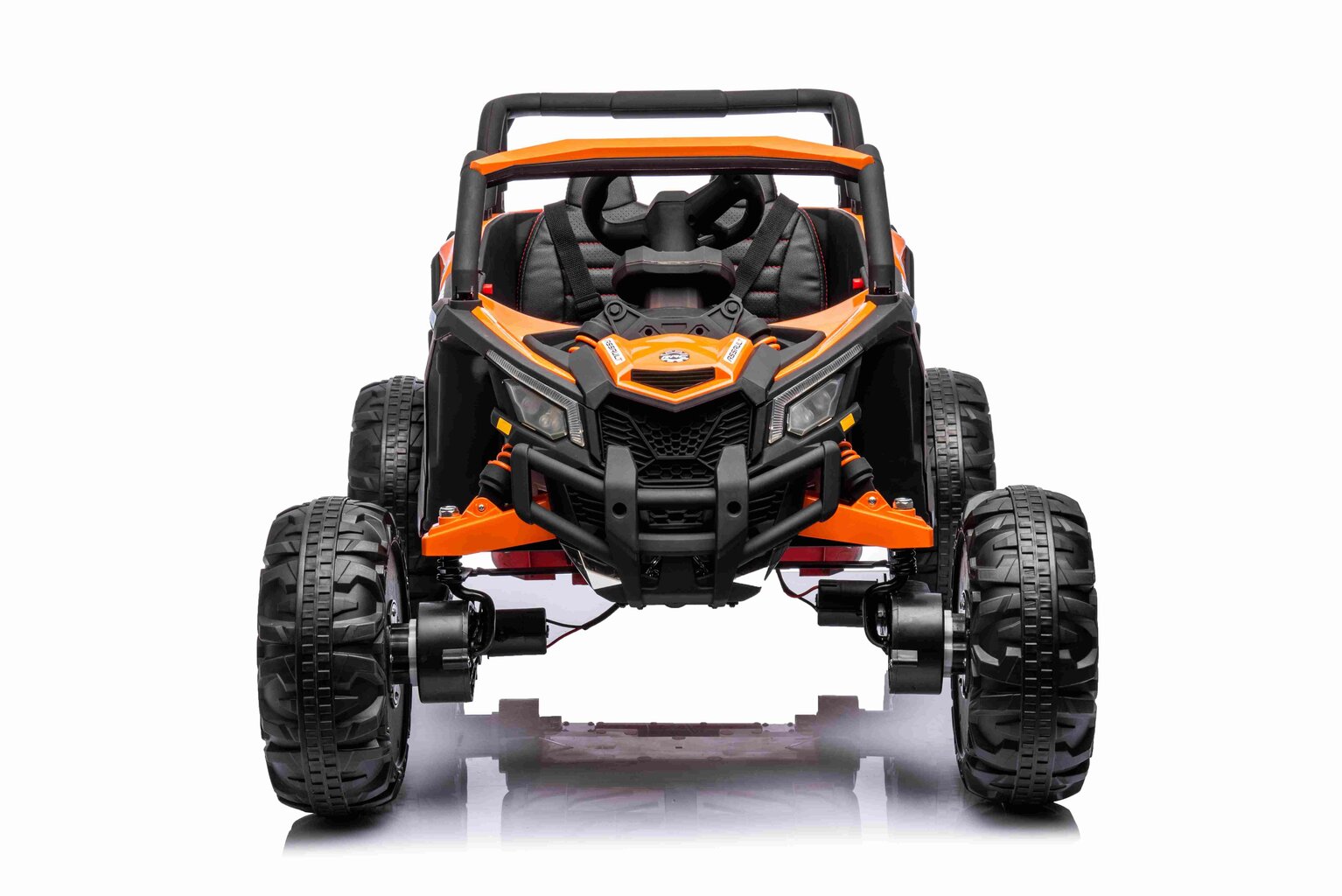 Elektriskais kvadracikls Defend 4x4 Buggy ATV, oranžs cena un informācija | Bērnu elektroauto | 220.lv