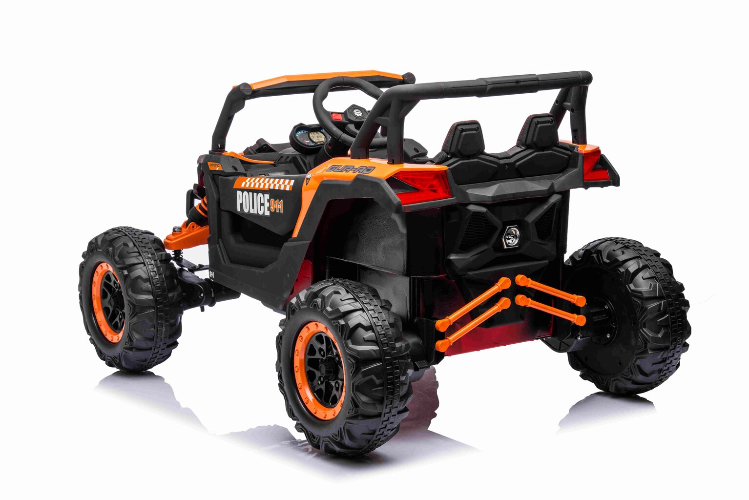 Elektriskais kvadracikls Defend 4x4 Buggy ATV, oranžs cena un informācija | Bērnu elektroauto | 220.lv