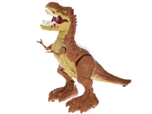Динозавр с дистанционным управлением T-REX 2 в 1, коричневый цена и информация | Конструктор автомобилей игрушки для мальчиков | 220.lv