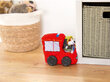 Tālvadības pults vadāma mīksta ugunsdzēsēju automašīna ar skaņas efektiem, sarkana cena un informācija | Rotaļlietas zēniem | 220.lv
