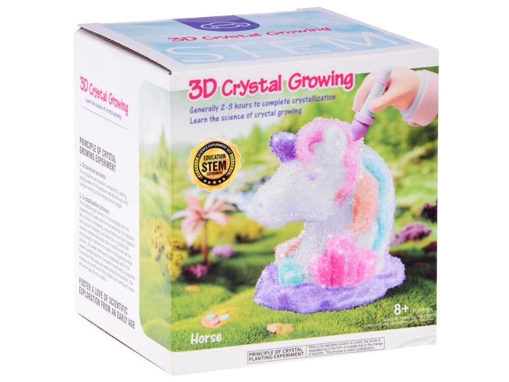 Maģisko kristālu audzēšanas komplekts ar vienradzi cena un informācija | Attīstošās rotaļlietas | 220.lv