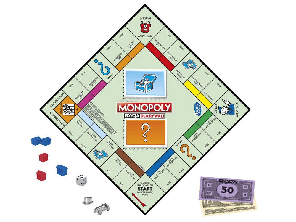 Monopols Rival Edition цена и информация | Galda spēles | 220.lv
