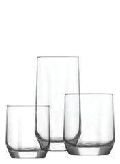 Комплект стаканов, 18 шт. цена и информация | Стаканы, фужеры, кувшины | 220.lv