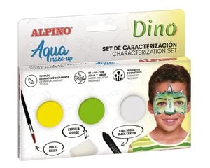 Набор для макияжа Alpino Dino Aqua make-up, 3 цвета, 1 шт. цена и информация | Косметика для мам и детей | 220.lv