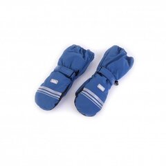 Зимние варежки на липучке Tutu, синие цена и информация | Шапки, перчатки, шарфики для новорожденных | 220.lv