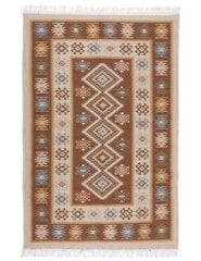 Paklājs, Kilims, dzeltens, 120x180 cena un informācija | Paklāji | 220.lv