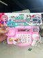 Bērnu rotaļu komplekts: elektroniskā kase Electronics-27, izmērs 19x12x10 cm, rozā цена и информация | Rotaļlietas meitenēm | 220.lv