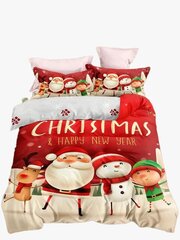 Новогодний комплект подушек, 200 x 230 см цена и информация | Комплекты постельного белья | 220.lv