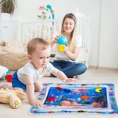 Spēļu paklājs ūdens spēlēm, Electronics-23, 69x51, zils cena un informācija | Rotaļlietas zīdaiņiem | 220.lv