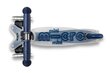 Trīsriteņu skrejritenis Micro Mini Deluxe Flux LED, zils цена и информация | Skrejriteņi | 220.lv