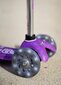 Trīsriteņu skrejritenis Micro Mini Deluxe Fairy Glitter LED, violets cena un informācija | Skrejriteņi | 220.lv