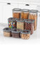 Hermia beztras produktu konteineru komplekts, 9 gab. цена и информация | Trauki pārtikas uzglabāšanai | 220.lv