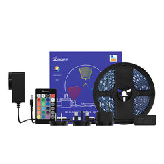 Набор интеллектуальных светодиодных лент Sonoff L2 RGB с Wi-Fi и Bluetooth (в комплект входит светодиодная лента 5 м) цена и информация | Светодиодные ленты | 220.lv