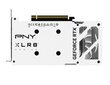 PNY GeForce RTX 4060 OC XLR8 Verto DF White Edition (VCG40608DFWXPB1-O) цена и информация | Videokartes (GPU) | 220.lv