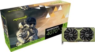 Manli GeForce RTX 4070 Ti (N693407TIM25610) cena un informācija | Videokartes (GPU) | 220.lv