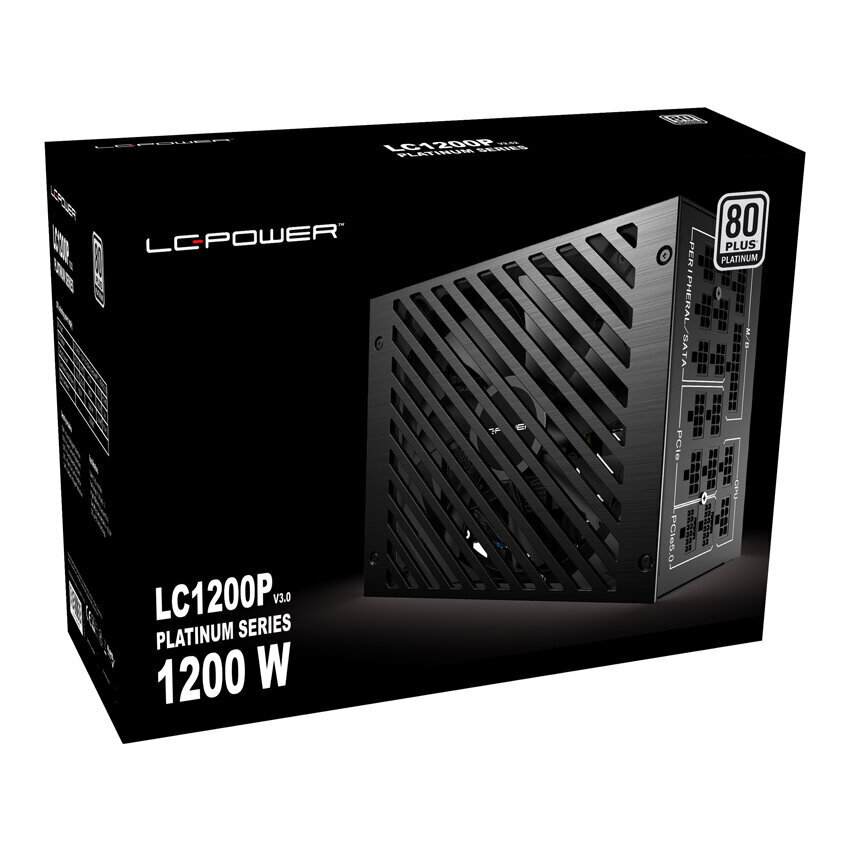 LC-Power LC1200P V3.0 цена и информация | Barošanas bloki (PSU) | 220.lv