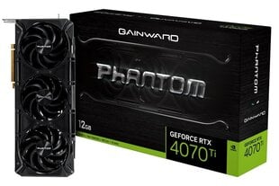 GeForce RTX 4070 Ti Phantom (NED407T019K9-1045P) cena un informācija | Videokartes (GPU) | 220.lv