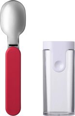 Mepal 107645574500 Складная ложка Ellipse Nordic Red-Reusable-Cutlery для Go-Ideal для Mueslibecher для посудомоечной машины, нержавеющая сталь цена и информация | Кухонные принадлежности | 220.lv