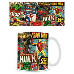 Marvel Comics krūze, 315 ml cena un informācija | Datorspēļu suvenīri | 220.lv