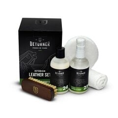 Deturner Leather set, Ādas kopšanas komplekts cena un informācija | Auto ķīmija | 220.lv