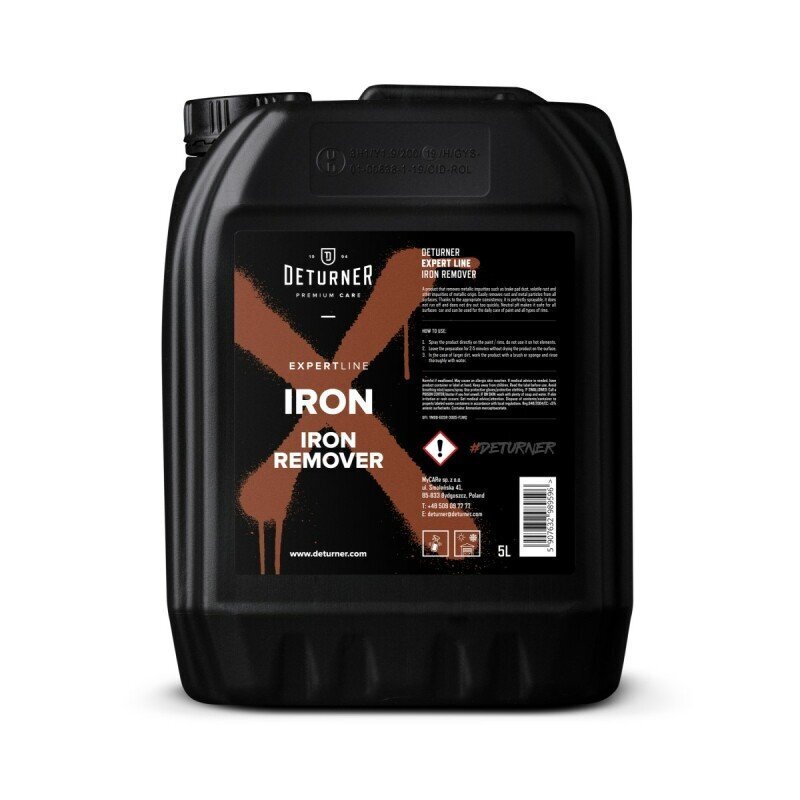 Deturner X-line Iron 5L, Rūsas daļiņu noņēmējs цена и информация | Auto ķīmija | 220.lv