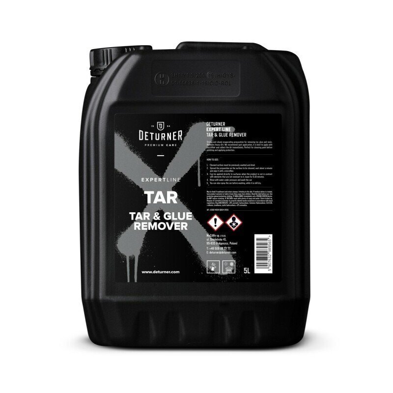 Deturner X-line Tar 5L, Bituma un līmes noņēmējs цена и информация | Auto ķīmija | 220.lv