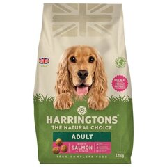 Harringtons Complete suņiem ar lasi un kartupeļiem, 12kg cena un informācija | Sausā barība suņiem | 220.lv