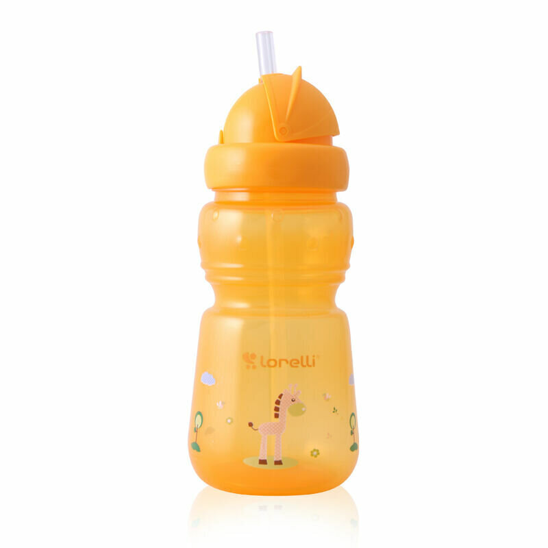 Pudele Lorelli, 6m+, 325 ml, oranža цена и информация | Bērnu pudelītes un to aksesuāri | 220.lv