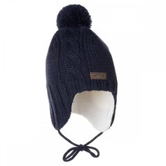 Ziemas cepure Lenne Andie, tumši zila cena un informācija | Cepures, cimdi, šalles zēniem | 220.lv