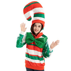 Рождественский свитер в форме конфеты-трости цена и информация | Женские кофты | 220.lv