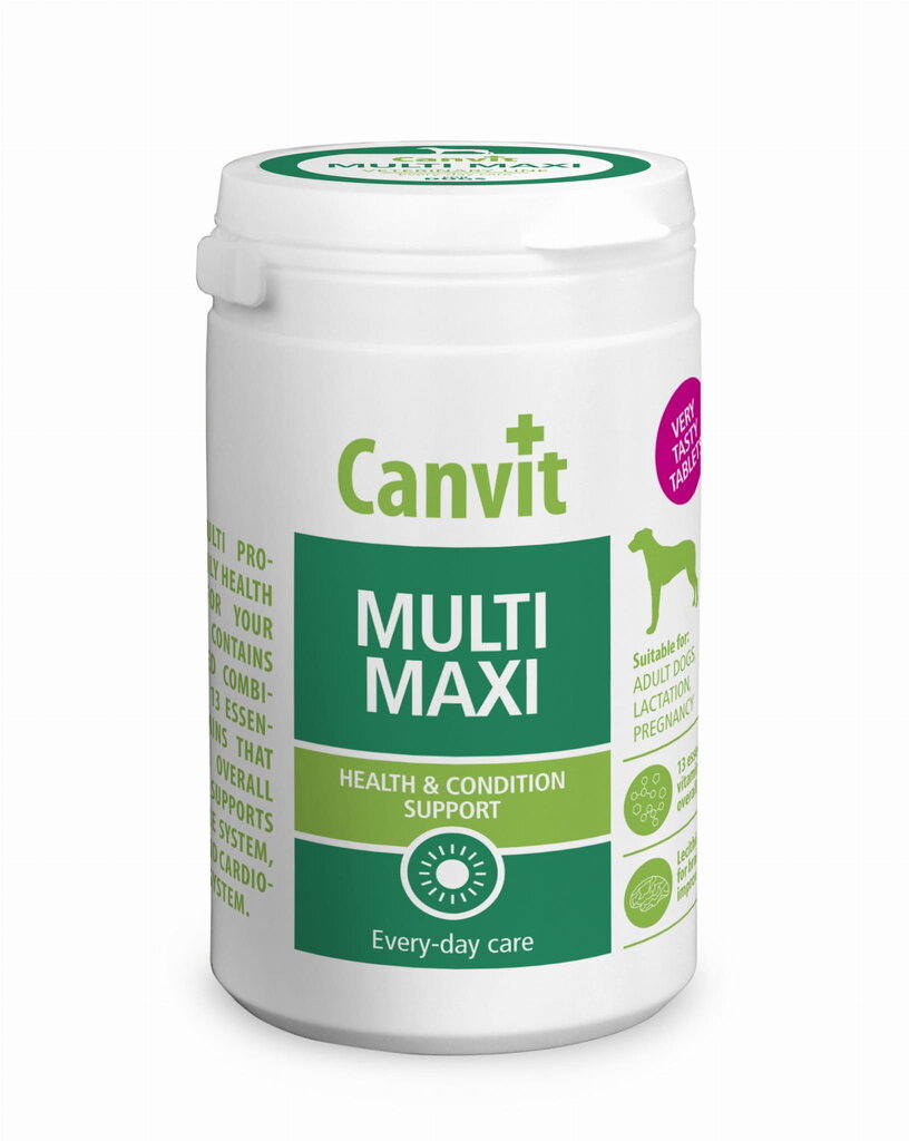 Vitamīnu komplekss lielu šķirņu suņiem Can Vit Dog Multi Maxi, 230 g цена и информация | Vitamīni, uztura bagātinātāji, pretparazītu līdzekļi suņiem | 220.lv