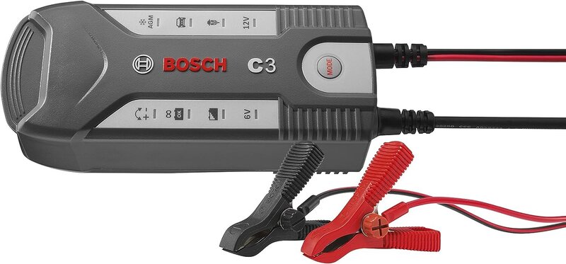 Automatická nabíječka autobaterií - Bosch C3 M 6V/12V 4A 0189999030M