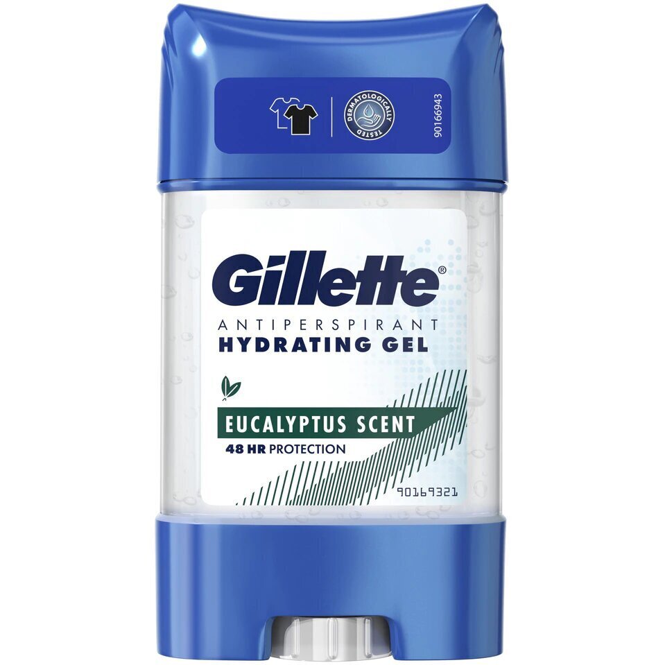 Zīmuļa tipa antiperspirants Gillette Eucalyptus vīriešiem, 70 ml cena un informācija | Dezodoranti | 220.lv