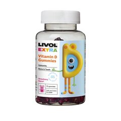 Uztura bagātinātājs Livol Extra D Vitamīna, N75 cena un informācija | Vitamīni, preparāti, uztura bagātinātāji labsajūtai | 220.lv