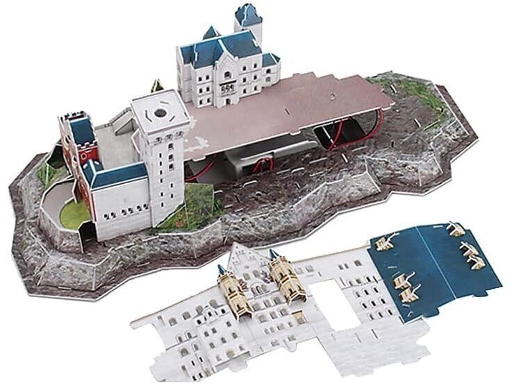 Puzle Revell 3D Neuschwanstein Castle LED Edition, 00151 cena un informācija | Puzles, 3D puzles | 220.lv