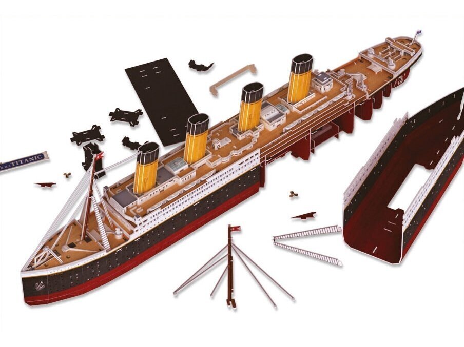 Puzle Revell 3D RMS Titanic LED Edition, 00154 cena un informācija | Puzles, 3D puzles | 220.lv