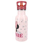 Metāla ūdens pudele, rozā, 500 ml цена и информация | Bērnu pudelītes un to aksesuāri | 220.lv