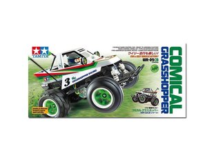 Радиоуправляемая машинка Tamiya Comical Grasshopper 58662 цена и информация | Конструктор автомобилей игрушки для мальчиков | 220.lv