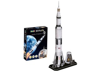 Puzle Revell 3D Apollo 11 Saturn V, 00250 cena un informācija | Puzles, 3D puzles | 220.lv