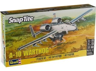 Сборная пластиковая модель Revell - A-10 Warthog (SnapTite), 1/72, 11181 цена и информация | Конструкторы и кубики | 220.lv