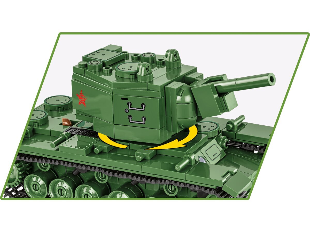 Konstruktors Cobi KV-2, 1/48, 2731 цена и информация | Konstruktori | 220.lv