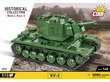 Konstruktors Cobi KV-2, 1/48, 2731 цена и информация | Konstruktori | 220.lv